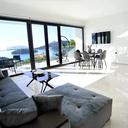 Vilă Impressive Sea View Lefkada | 2 Bedrooms | Polytelis | Panoramic Sea Views & Private Pool | Perigiali