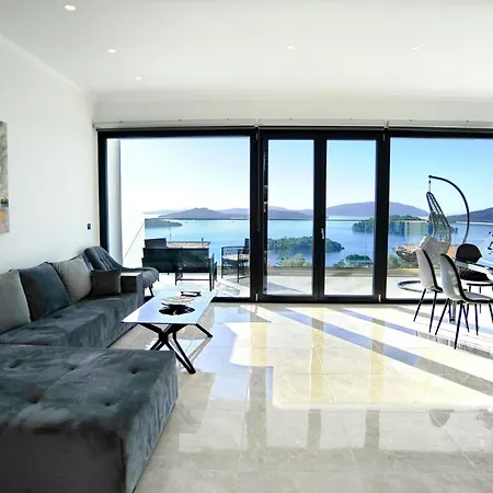 Vilă Impressive Sea View Lefkada | 2 Bedrooms | Polytelis | Panoramic Sea Views & Private Pool | Perigiali *