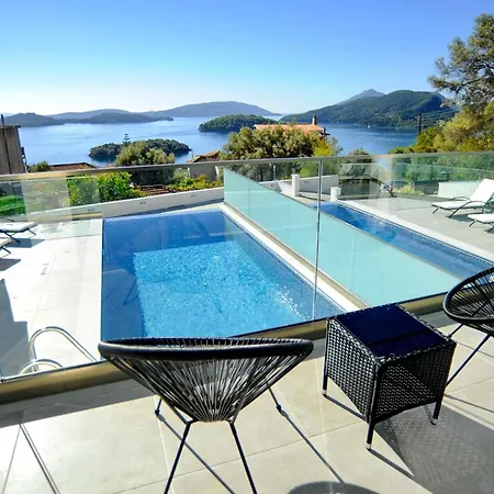 Vilă Impressive Sea View Lefkada | 2 Bedrooms | Polytelis | Panoramic Sea Views & Private Pool | Perigiali Nydri (Lefkada)